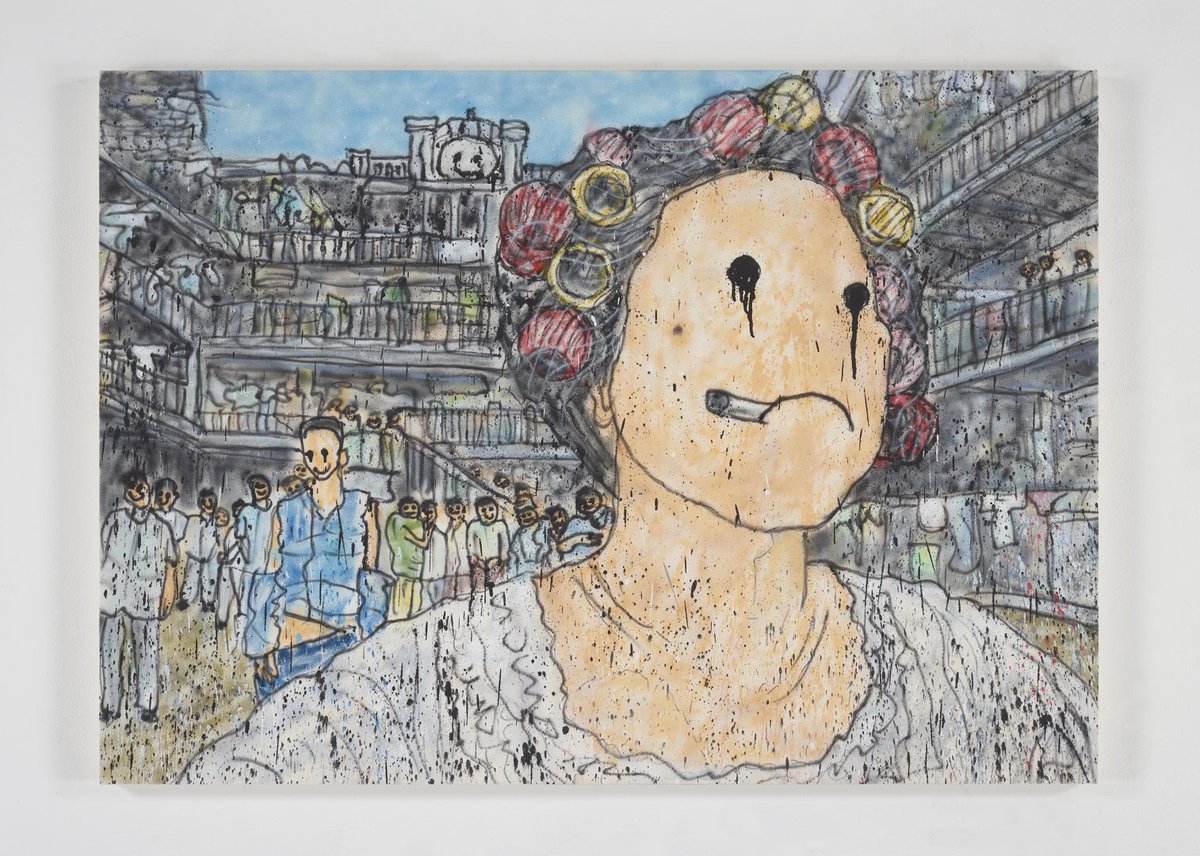 Perrotin is pleased to present MADSAKI’s first solo exhibition in Hong Kong, featuring new paintings and an installation. Paying homage to Hong Kong cinema, painted classic scene will be shown. This exhibition will run from 17 July to 17 August. 

ow.ly/ZaF750uTdNk