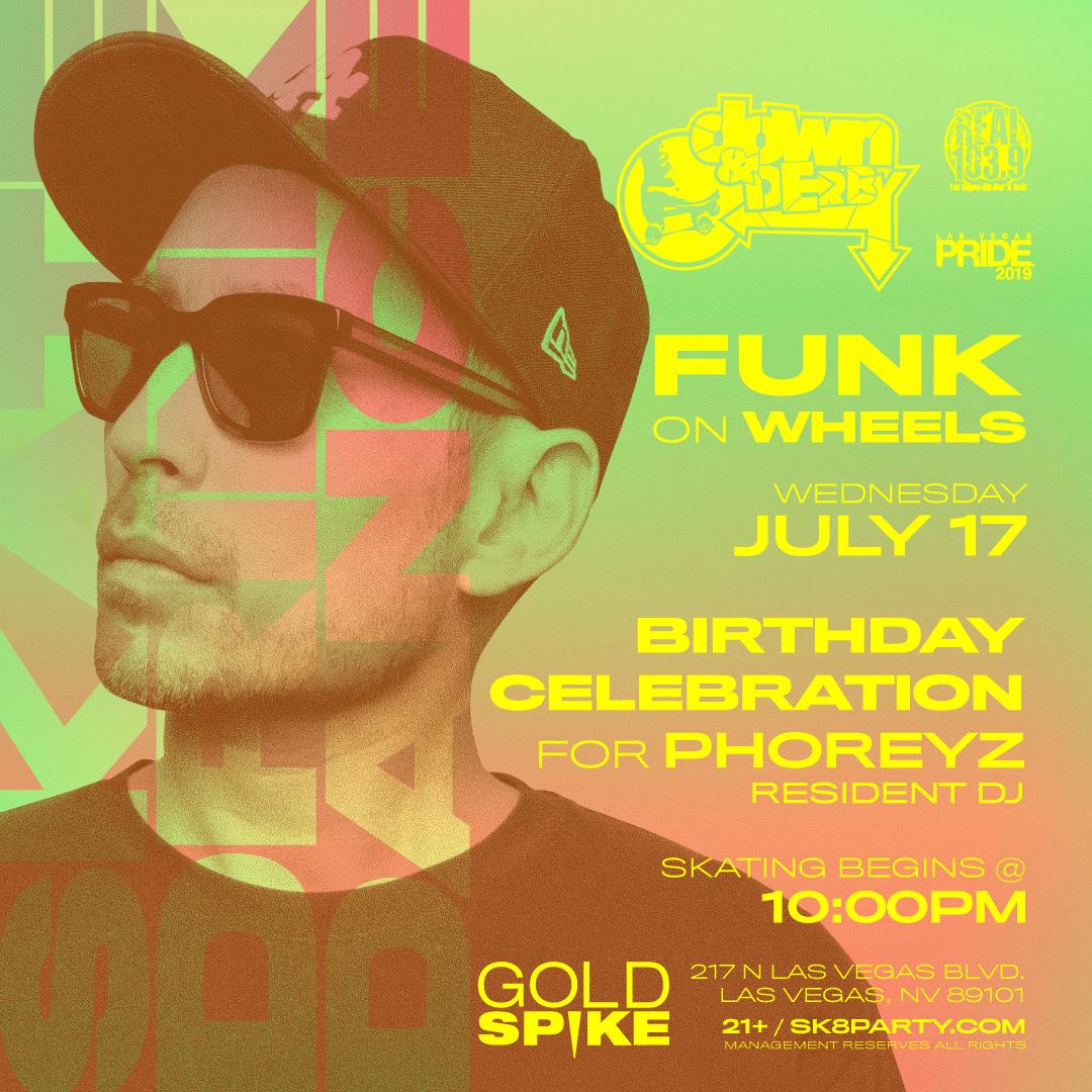 DownNDerby's tweet photo. Look at this funky line-up #downandderby The best party on wheels and the best DJs with #skillz @PHOREYZ @SHR3D @SCOOPDEVILLE #8bits The return of @DownNDerby this Wednesday night in Vegas @GoldSpikeDTLV AND did we mention the legend #Phoreyz birthday celebration 🤯 https://t.co/fcvM0jdjfy