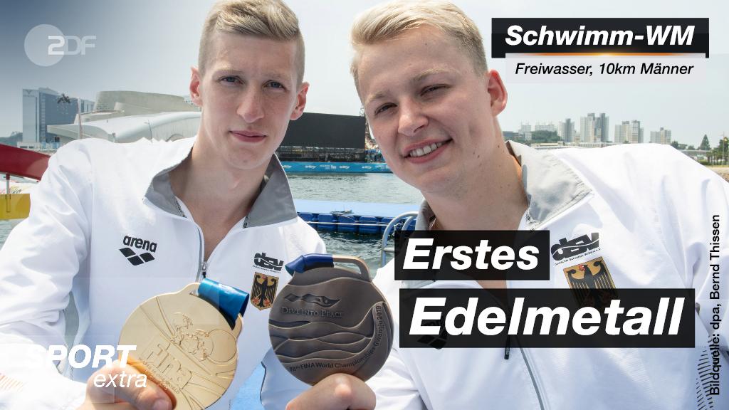 sportstudio's tweet photo. Gratulation an Florian #Wellbrock und Rob #Muffels. 🥇🥉🏊♂
Hier gibt's die Zusammenfassung 📺👉 https://t.co/gTexltCJmz
#SchwimmWM #SchwimmWM2019 https://t.co/qJQQNVd8MD