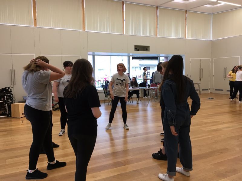 Toonspeak's tweet photo. Rehearsals are underway! It's so exciting seeing the show come together with our fantastic cast and crew, we can't wait for you to see it. Not long now until our opening night, so get your tickets quick!
Time Oot
July 26 &amp; 27
Tickets from https://t.co/P2HWKWZYzZ
#glasgow #timeoot https://t.co/BCPgM3jgNO