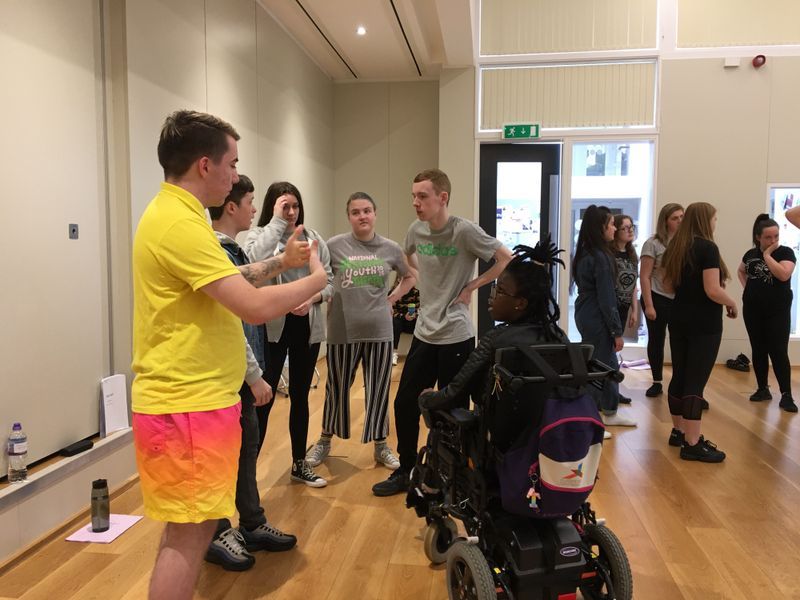 Toonspeak's tweet photo. Rehearsals are underway! It's so exciting seeing the show come together with our fantastic cast and crew, we can't wait for you to see it. Not long now until our opening night, so get your tickets quick!
Time Oot
July 26 &amp; 27
Tickets from https://t.co/P2HWKWZYzZ
#glasgow #timeoot https://t.co/BCPgM3jgNO