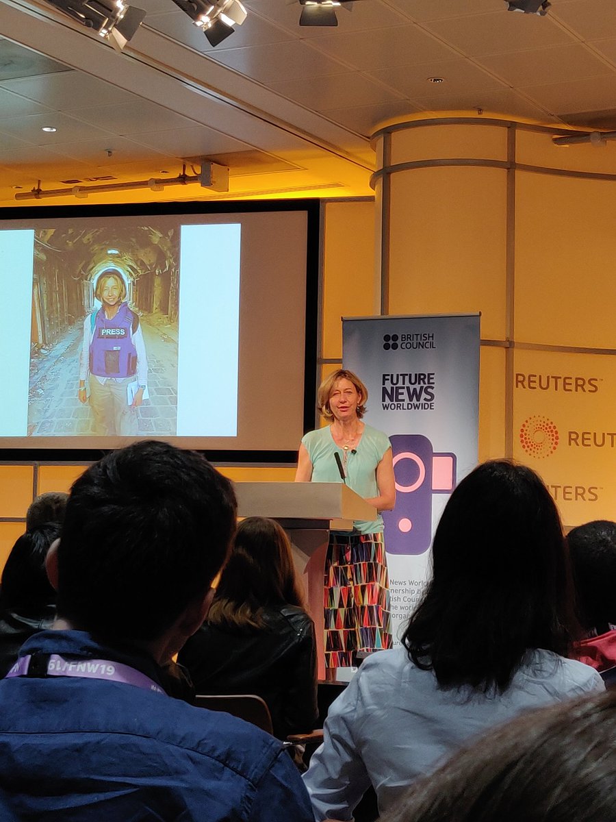 AbsoluteBasma's tweet photo. Getting to know the other side of the story of female correspondence by  @christinalamb. One liner would be the journey has not been close to easy 👀

This couldn’t get any better 👏 #FNW19 @bdBritish @BCScotland https://t.co/6X3CGtDzEp