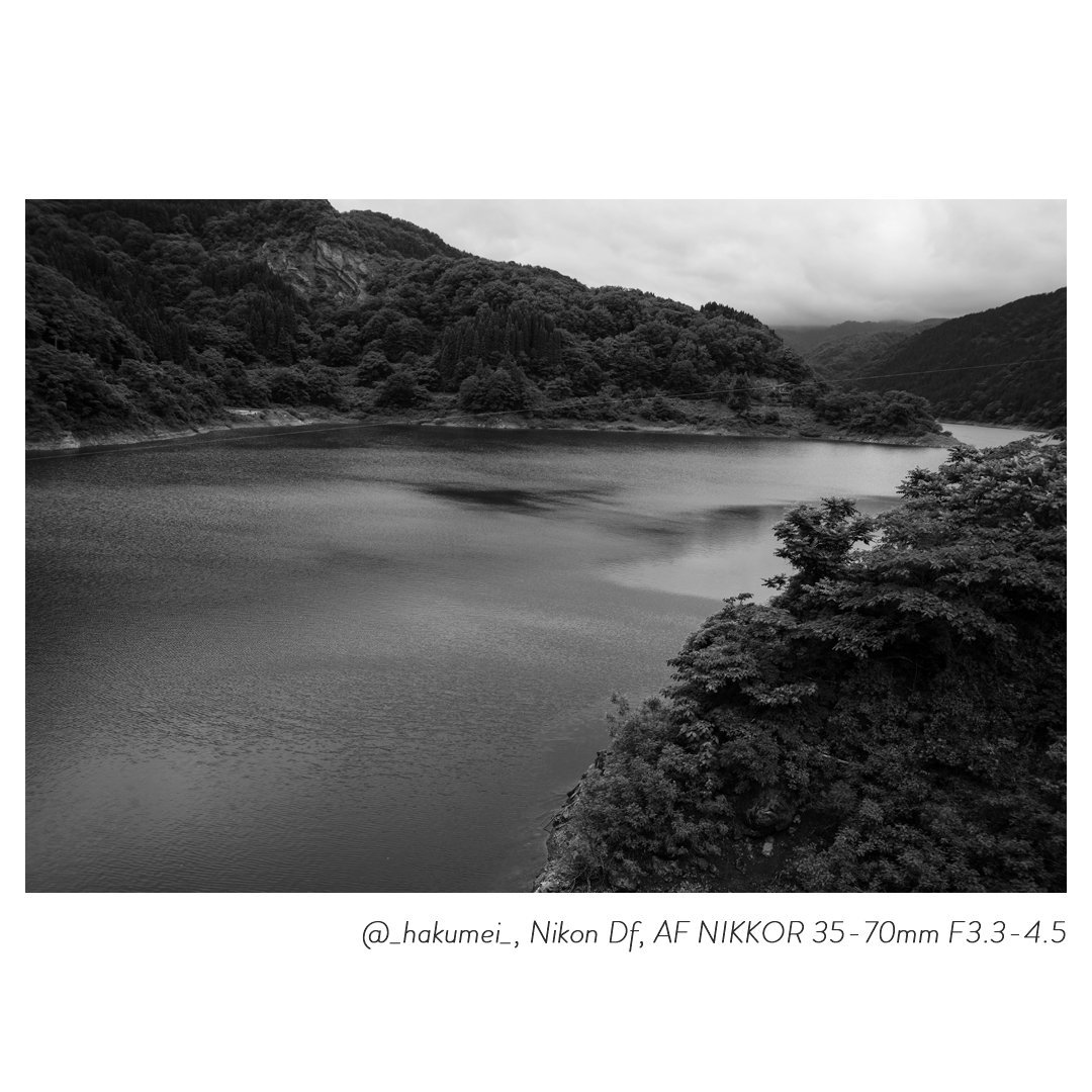 _hakumei_'s tweet photo. [Df:monochrome] さざなみたつ

Nikon Df
AF Nikkor 35-70mm F3.3-4.5

#monochrome
#dfwalk
#刀利ダム https://t.co/1JMCHrvH6b
