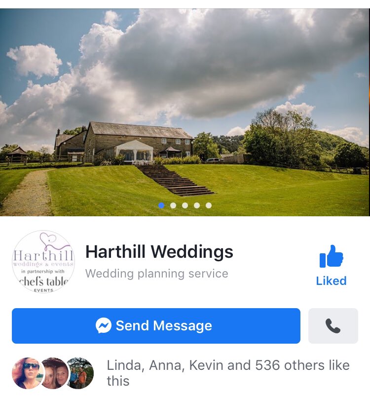 Did you know we post extra information on Facebook? Give us a Like and join our happy tribe! facebook.com/harthillweddin… #HarthillHappy