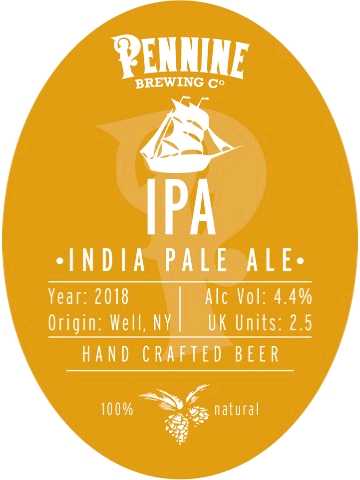 Now on tap!
Pennine IPA 4.4% abv
Our Beer Board: goo.gl/KRa61r
#RealAleFinder <a href="/PennineBrewing/">Pennine Brewing Co</a>