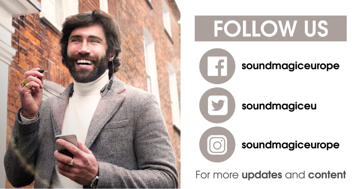 Are you a social media enthusiast? Enjoy following people who regularly update their pages with content? Then why not follow us!?

We keep them up to date with #productreviews, #discountcodes, #sale information and much more! Perfect for the #audiophiles or #shopping lovers.