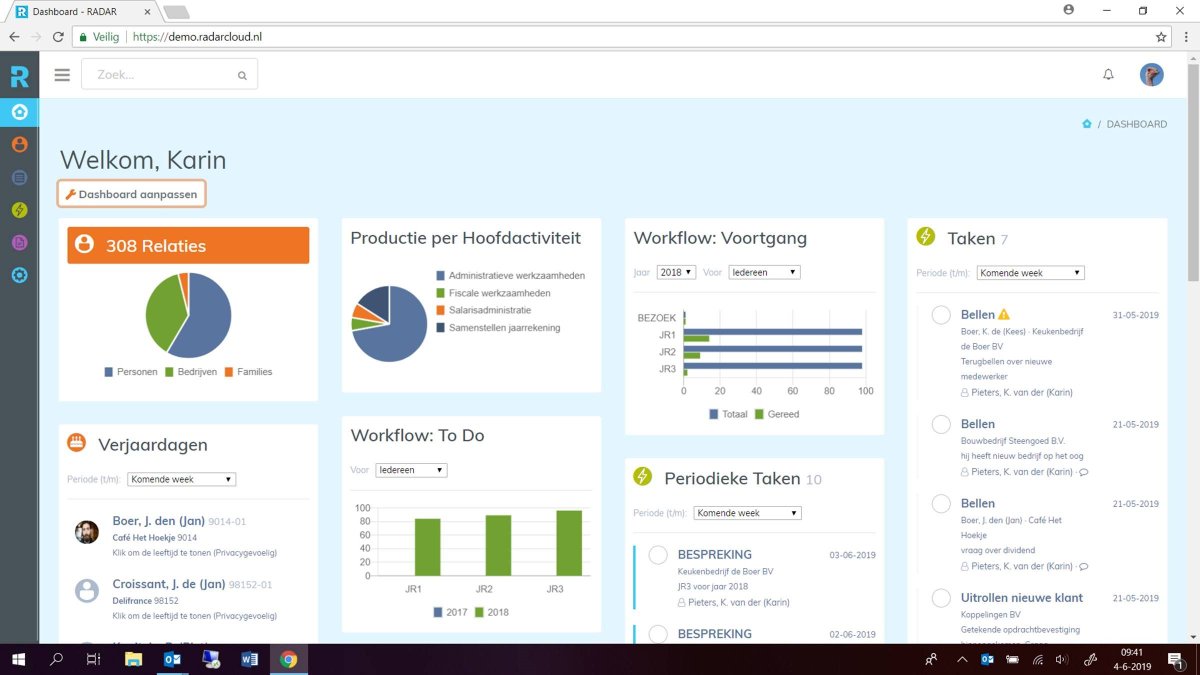 radarsoftware's tweet image. Een #crm #applicatie zorgt dat het interne proces optimaal verloopt! Neem je klanten serieus @radarsoftware