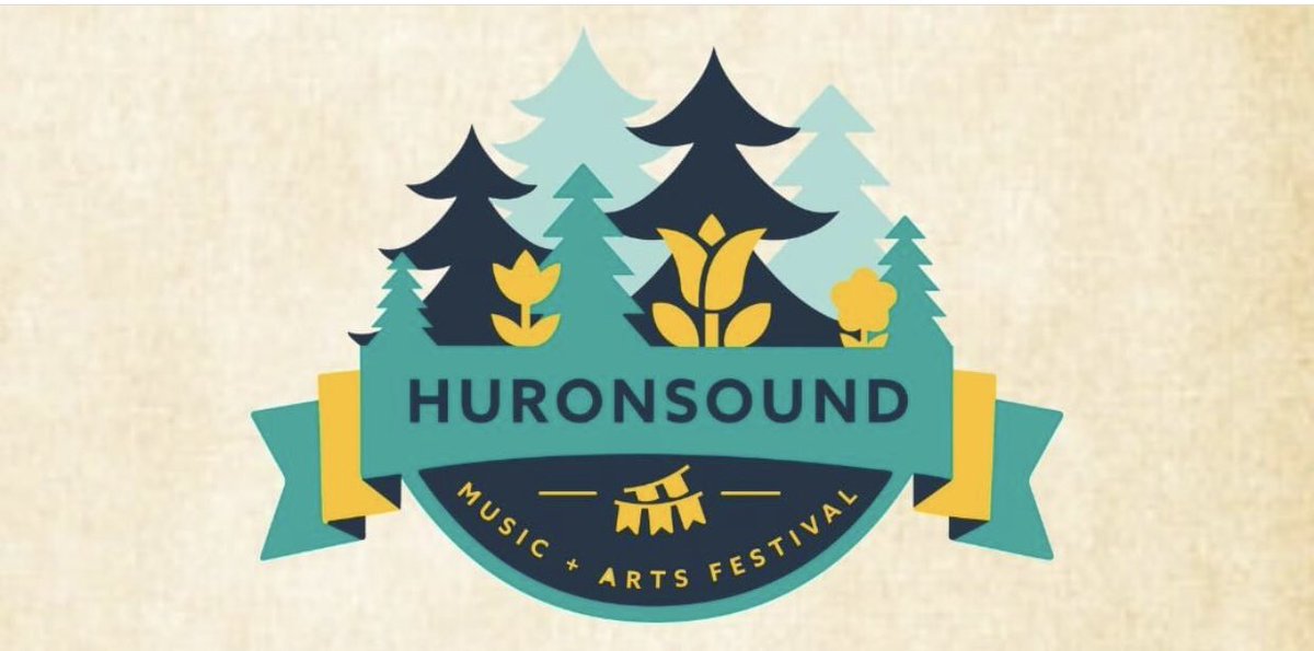 On Saturday we play #huronsound at MacNaughton Park in #exeteron Music starts at 7. We close out the night.