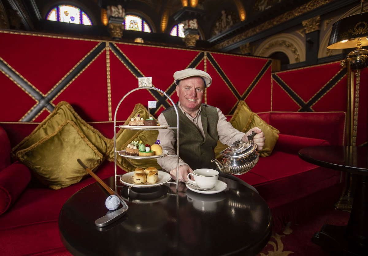 An extra special ‘Afternoon Tee’ has been specially created by our head pastry chef to celebrate <a href="/TheOpen/">The Open</a>. To make a booking this week please contact us on (028) 9023 4888. #TheOpen #NIMadeforGolf