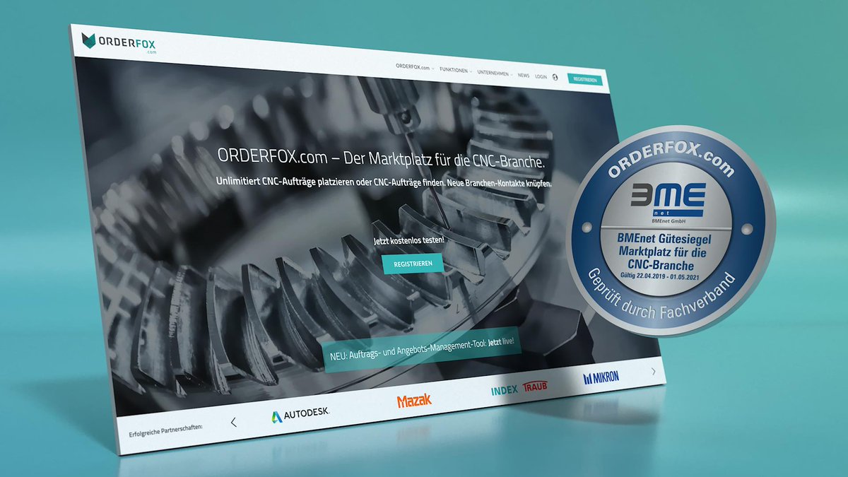 Time to celebrate! 🎉
ORDERFOX.com erhält das BMEnet Gütesiegel für elektronische Lösungen zur Optimierung des Einkaufs vom Fachverband für Einkäufer, Supply Chain Manager und Logistiker in Deutschland. Jetzt kostenlos testen! <a href="/BMEeV/">BME e.V.</a> #orderfox bit.ly/32sZhwC