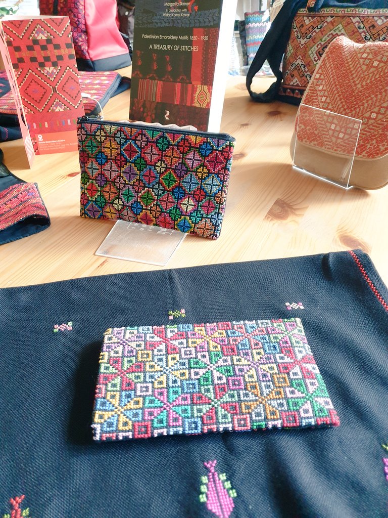 hadeel_uk's tweet image. It's an EMBROIDERY SALE!! Come over to our shop or check our website for some great deals on Palestinian embroidery. All handcrafted and finished with care 🧵🇵🇸 #hadeelshop #fairtrade #socialenterprise #buythegoodstuff #nonprofit #Edinburgh #Palestine #embroidery #accessories