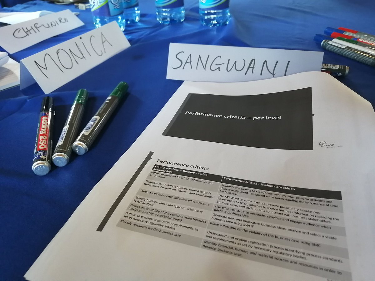 SangwaniL's tweet photo. @tevetamalawi validation workshop facilitated by @MDFafrica with support from @UNESCO: #Malawi #Entrepreneurship curriculum for TEVET students. https://t.co/BH9LbXBV3P