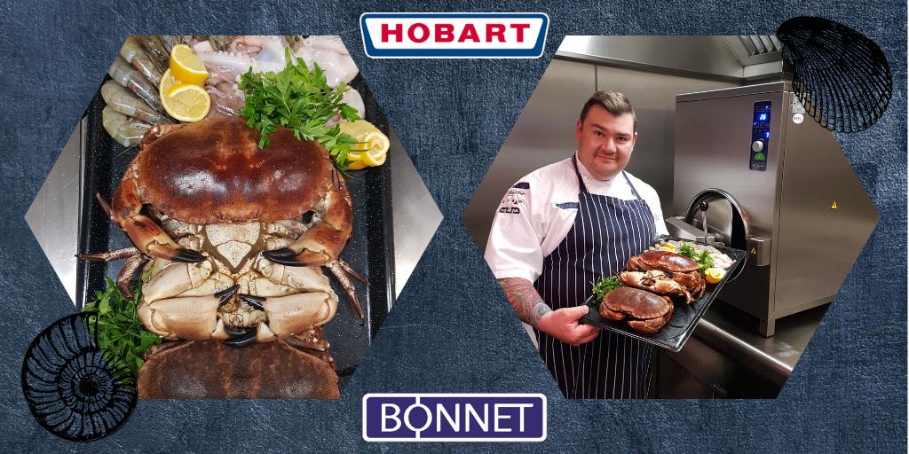 Hobart_UK's tweet photo. The freshest of food deserves the finest of equipment! For today's seafood demo we’re using the Bonnet High Speed Steamer to make sure these fresh dishes are cooked to perfection. 🦀🦐🐙 #Bonnet #HighSpeedSteamer https://t.co/qocrqeDNxi