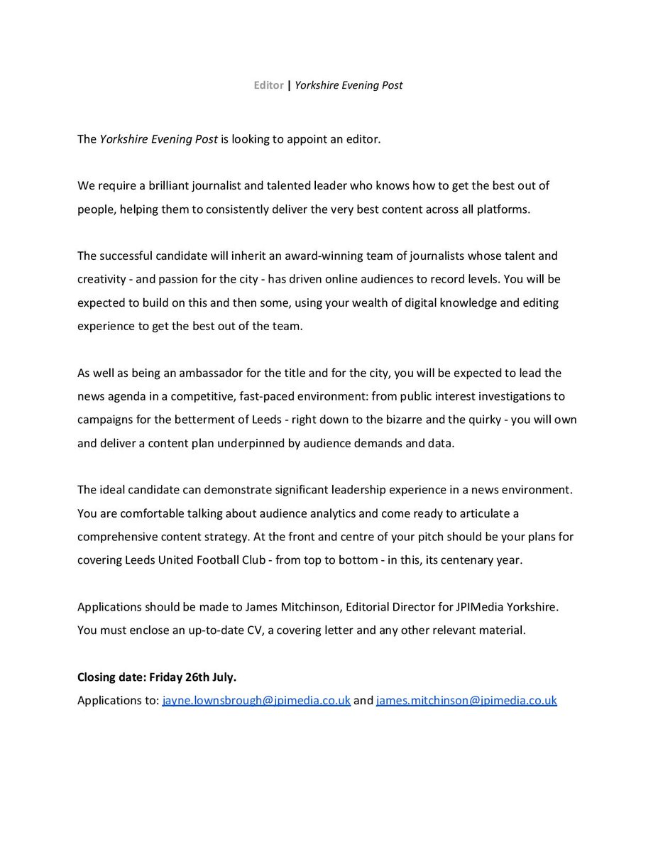 James Mitchinson tweet media