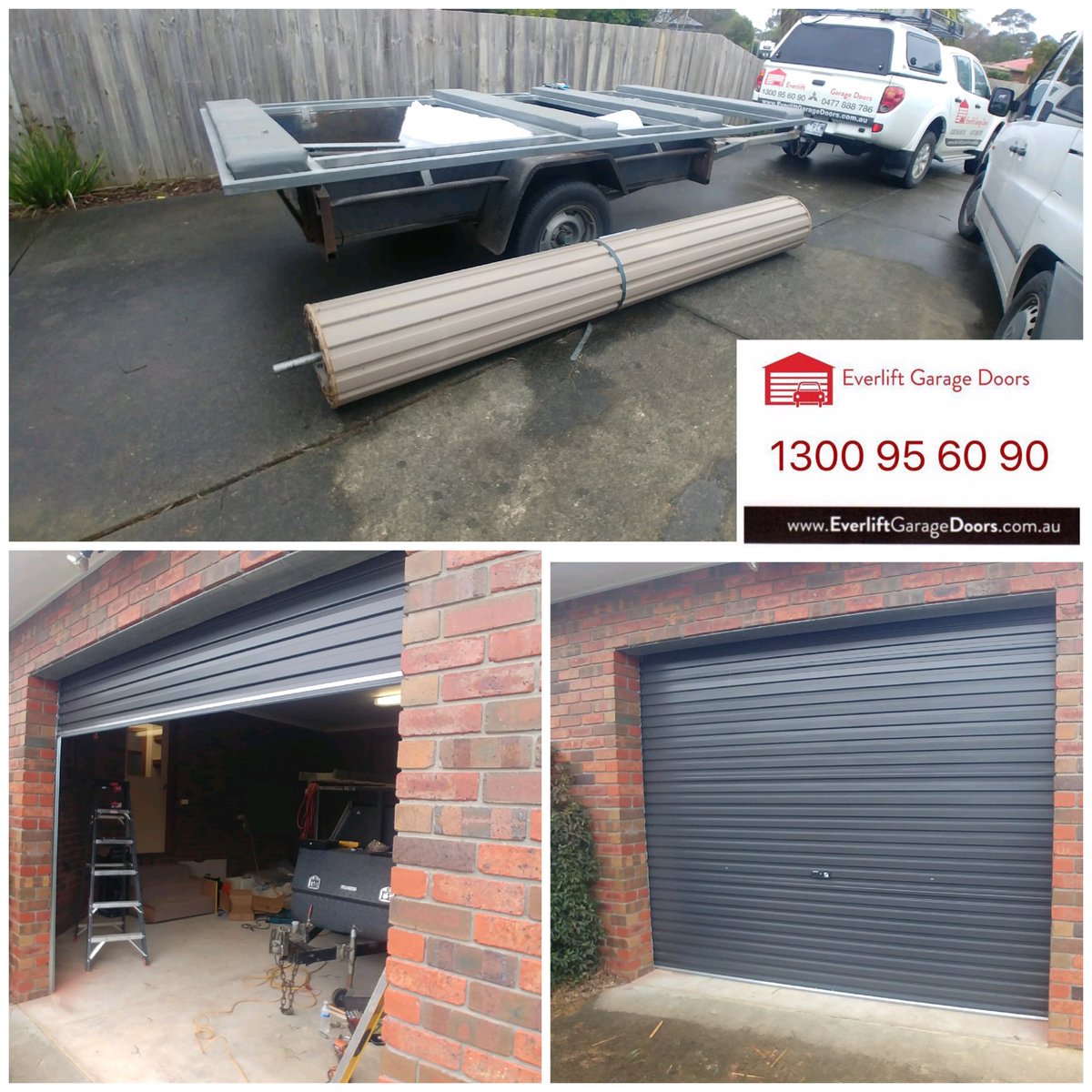 Replacement Roller Door and Motor for this investment property in Bittern. #everliftgaragedoors #garagedoorreplacement #colorbondmonument #rollerdoor #garagedoor #investmentproperty #makingthingseasy #garagedoorexpert  #experiencematters #morningtonpeninsula #frankston #bayside