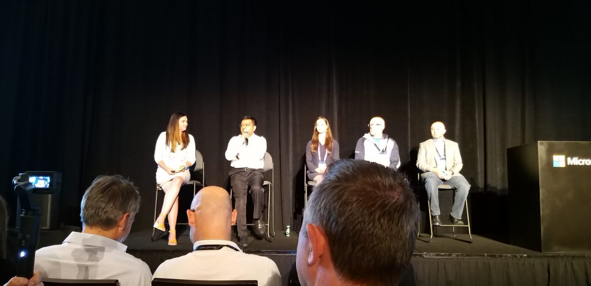 RackNap's tweet photo. RackNap SVP @SabariSampath shared his #MicrosoftGTM experience along with the other panelists from @thomsonreuters, @VeritasTechLLC and @BlueSilverShift
Thanks @SrhMuckler & Meagan Mays from @Microsoft for this opportunity.
#MSPartner #msinspire2019 #MSInspire @msuspartner https://t.co/5i3HjdqF8B