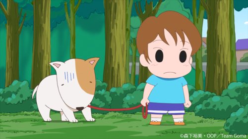 少年アシベ Go Go ゴマちゃん 在 Twitter 上 今日のゴマちゃん あたらしいともだち アンコール放送 マコトちゃんと犬のゴローの初登場回だよ マコトちゃんの声は 尾崎由香 さん ゴローの声は 岸尾だいすけ さん Eテレ午後6時45分からよろしキュ