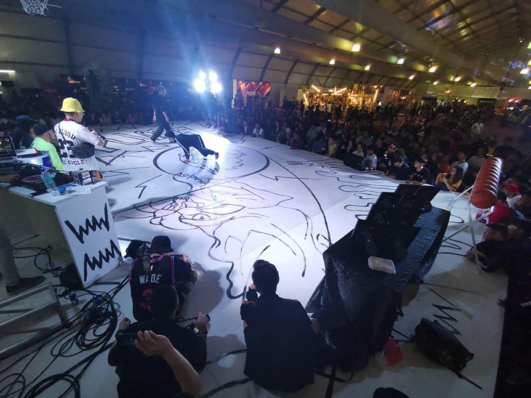 had an opportunity to paint the basketball/bboy court for Puma at The Culture 2019 event few weeks ago
