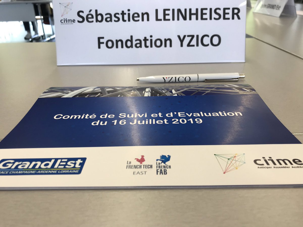 Yzico, l'accompagnement pluriel (@yzico_) on Twitter photo La matinée commence au <a href="/AccelC2IME/">Accélérateur C2IME</a> avec <a href="/Sebastienleinh1/">Sebastien leinheiser</a> pour échanger sur l’évaluation de l’état d’avancement et les perspectives de développement des projets présentés ce matin. #innovation #partenaire #fondationYzico #numerique #industriel #accélération La matinée commence au <a href="/AccelC2IME/">Accélérateur C2IME</a> avec <a href="/Sebastienleinh1/">Sebastien leinheiser</a> pour échanger sur l’évaluation de l’état d’avancement et les perspectives de développement des projets présentés ce matin. #innovation #partenaire #fondationYzico #numerique #industriel #accélération