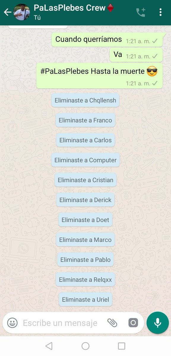 PlebitaSquad's tweet photo. Yo @seTPolis Oficialmente declaró a PaLasPlebes Crew Muerto. https://t.co/brCiZMoFRm