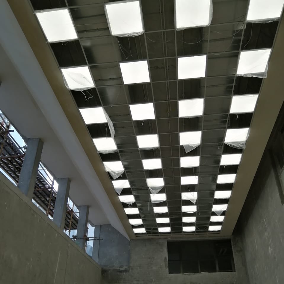 First lights ON in the new BMRI building at Tygerberg campus! <a href="/MatieBuilder/">Facilities Management Stellenbosch Uni</a> <a href="/RRArgitekte/">RoelofRabeArgitekte</a> <a href="/GladAfricaGroup/">GladAfrica Group</a>