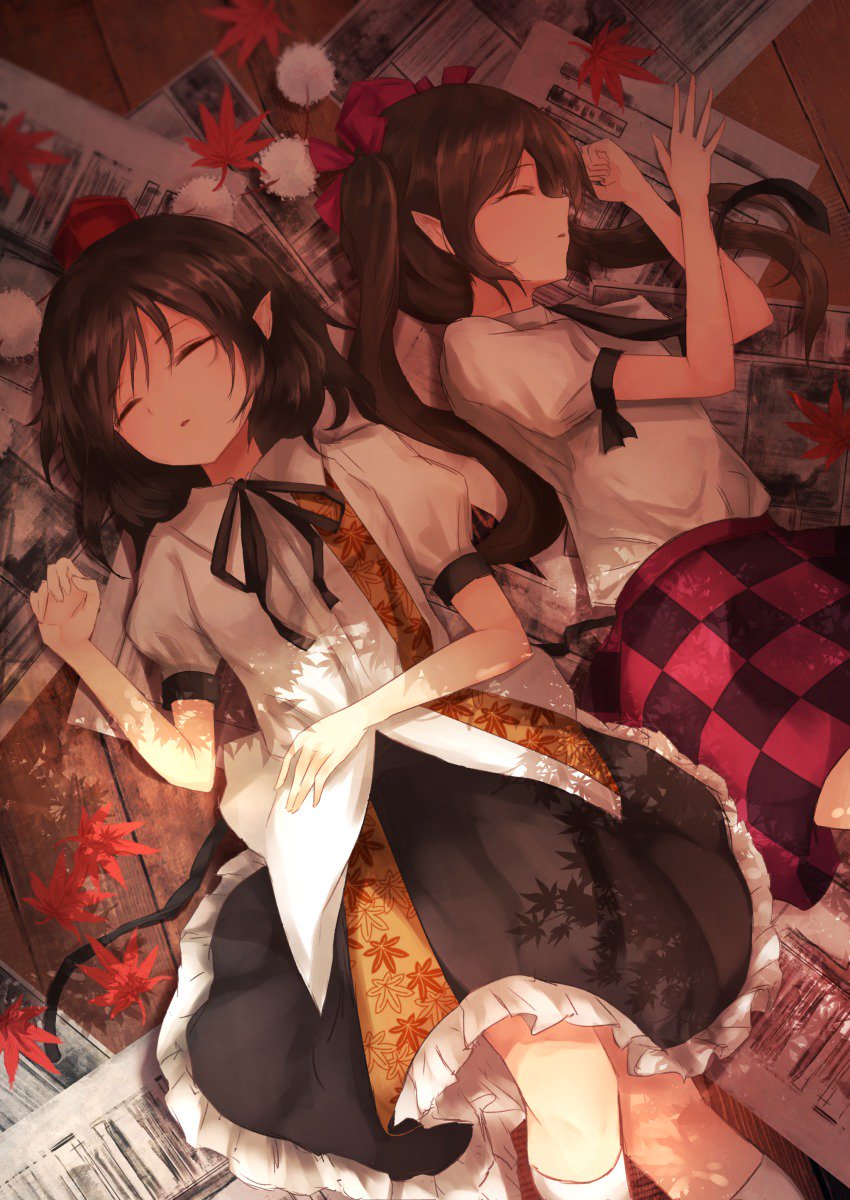Rebanon Na Twitteru 東方 東方project 壁紙 アイコン イラスト 射命丸文 姫海堂はたて T Co 00p8abtudx Twitter