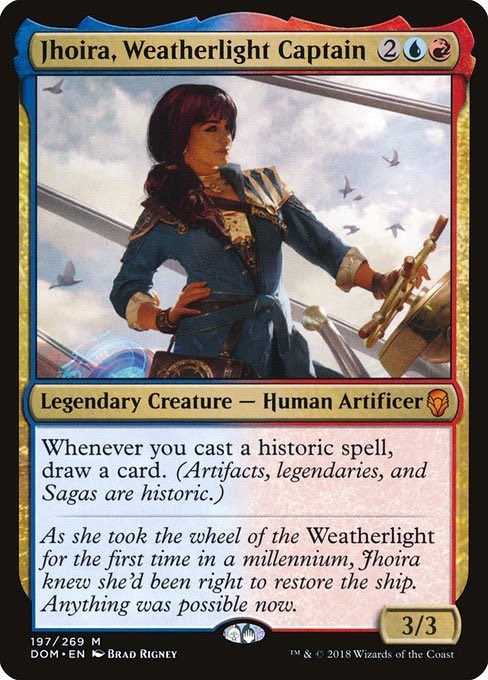 derBifi1's tweet photo. How would you build a fun Jhoira-Deck?
Cheap artifacts and costreduction?
Isn‘t it to explosive?
#noneedforparadoxengine #paradoxengine
#edh #commander #cmdr #mtg #deckbuilding #deck @jumbocommander @edhquarters @edhrec @MTGMuddstah @JoshLeeKwai @jfwong https://t.co/b7mhzgLTpz
