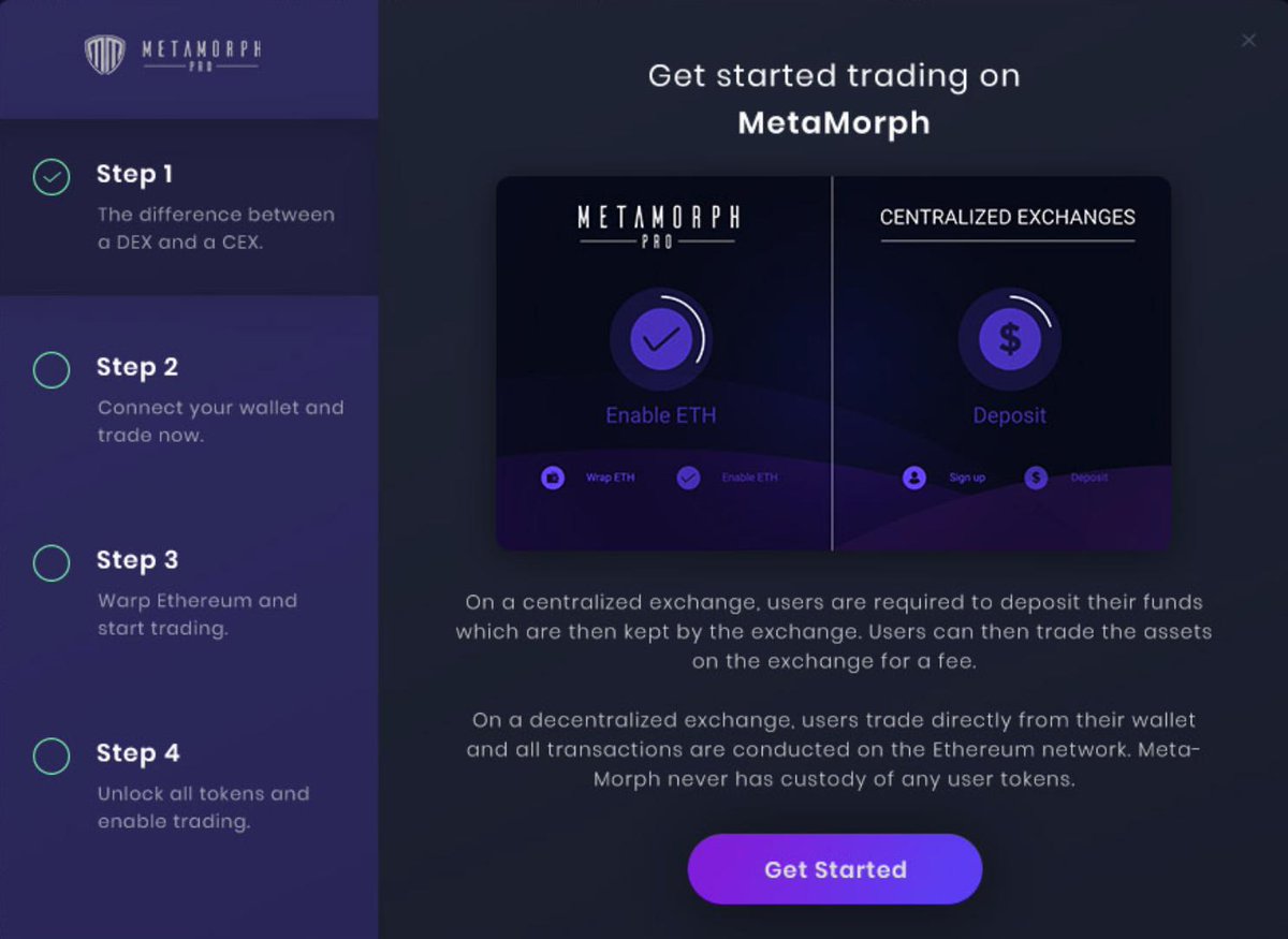 MetaMorphPro's tweet image. The tutorial wizard will be up shortly!