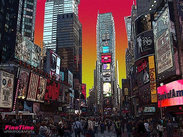 Little bit of #photoshop on this #flashback pic of #timessquare #newyork #nyc from 10 years ago #newyorknewyork #goyankees #tourist #holiday #citybreak #usa