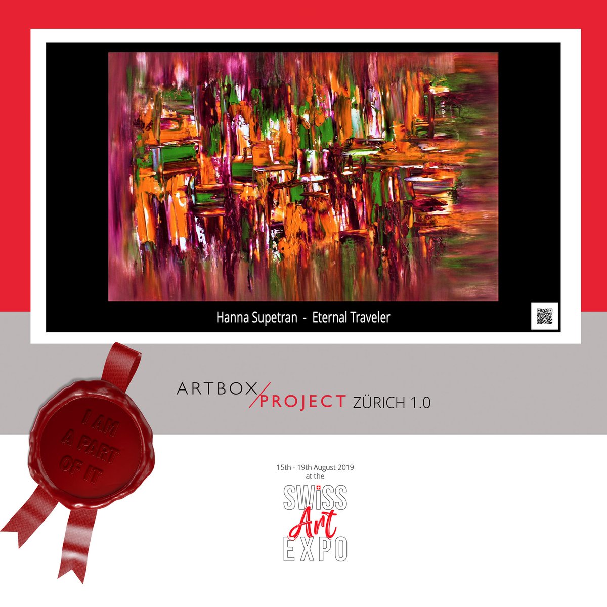 All set for the SWISS ART Expo 2019, Zurich Switzerland😍❤🙏#artofhanna #artworkbyhanna #artworld #artist #abstractarts #abstractartist #artexhibit #contemporaryarts #contemporaryartist