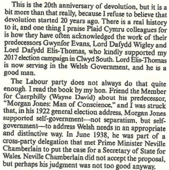 WelshAcadPress's tweet photo. As @susanelanjones noted in her Commons speech marking 20 yrs since devolution, 1999 wasn't the beginning as Caerphilly MP #MorganJones backed self-government for #Wales in 1922, and campaigned for a #SecretaryofState in 1938 #ManofConscience
https://t.co/4DYjwNogCV https://t.co/0EhiBgixeX