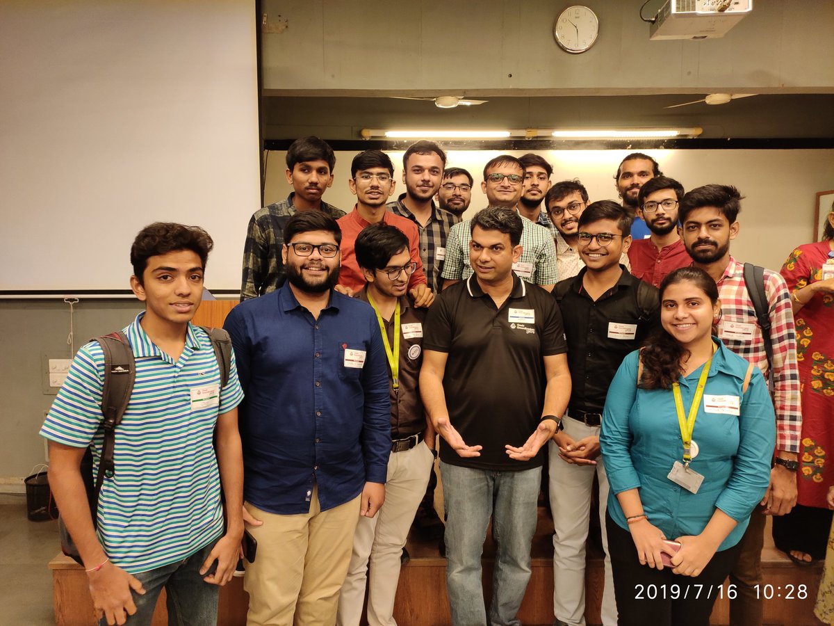 samarthdm's tweet photo. Attending #OGYatra Introduction to machine learning. Great conversation with @sandeshr.
Thank you for sharing knowledge.

#ASOIT #SOCET 
#AIOUG https://t.co/KbZrI3zg87
