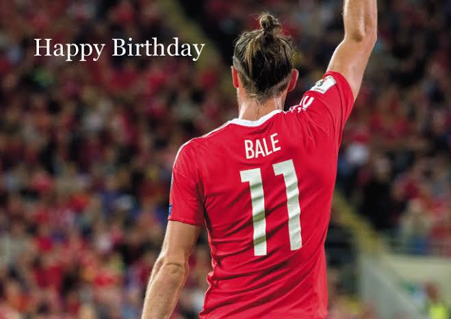 Happy birthday Gareth bale  