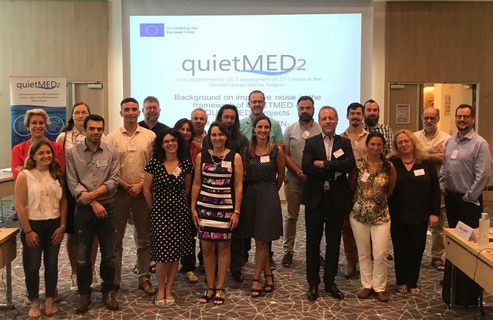 QUIETSEAS_EU's tweet photo. Last 25th and 26th of June we organised a workshop in #Monaco with all project partners to discuss regarding a joint proposal of a candidate for an #impulsivenoise indicator in the #MediterraneanSea Region π π #underwaternoise #D11 #MSFD π See more β‘οΈ https://t.co/hS2Tnhcefd https://t.co/H63mqYa9X5