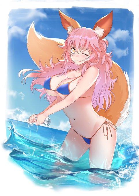 水着玉藻ほしいのでガチャ来てほしい #FGO 