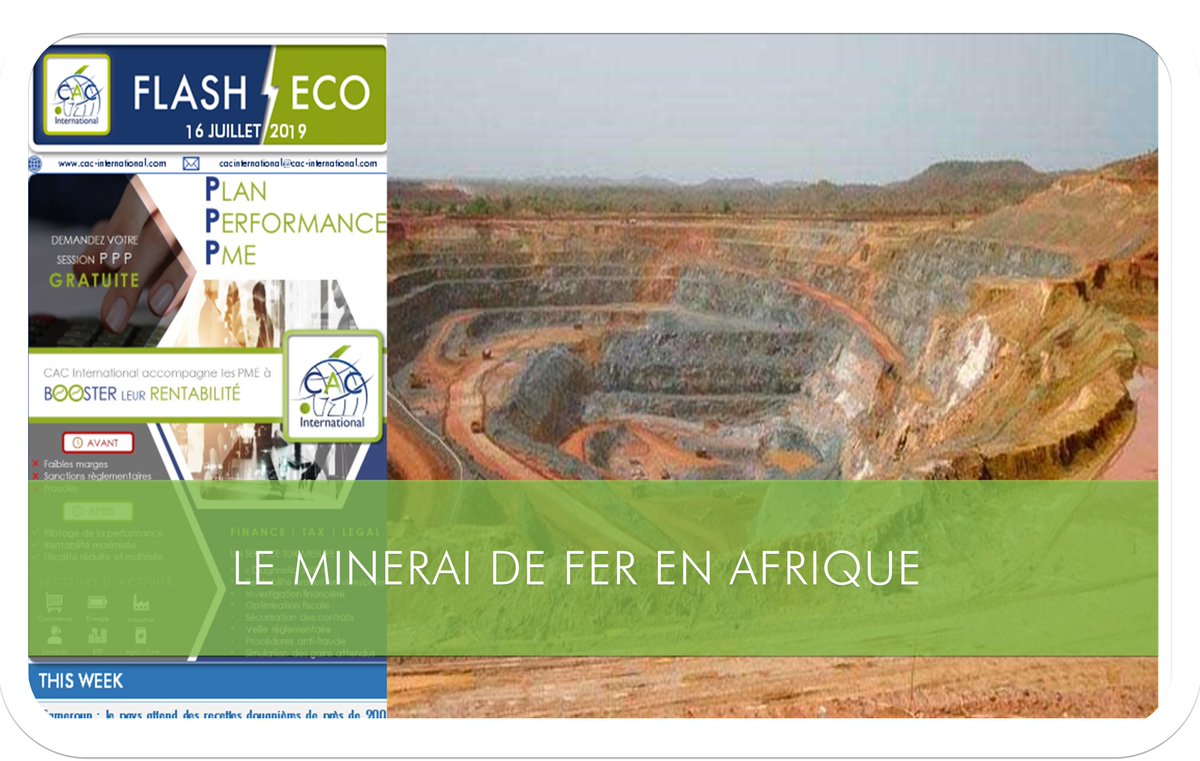 cacinter's tweet photo. #BuildingAfricasFuture #FlashEco #NewsOfTheWeek
Cette semaine, focus sur le minerai de fer en Afrique. Découvrez le classement des principaux pays producteurs et exportateurs sur le continent=>https://t.co/VZgTHirRE1 https://t.co/oGqyRzFBLi