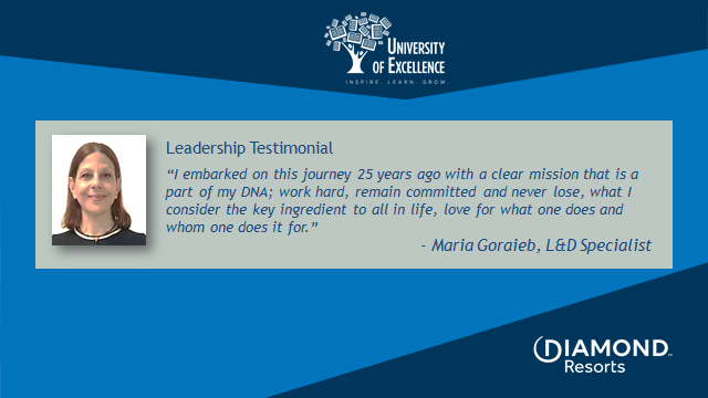 JulieVauxDri1's tweet photo. In order to help us all continue to grow &amp; learn...we are delighted to share a new quote from our amazing @Maria_Goraieb! who has made such a great addition to our team! #LifeAtDiamond #oneteam #DiamondCareers #DiamondMP #DiamondUofE https://t.co/5u2qVOx4Qi