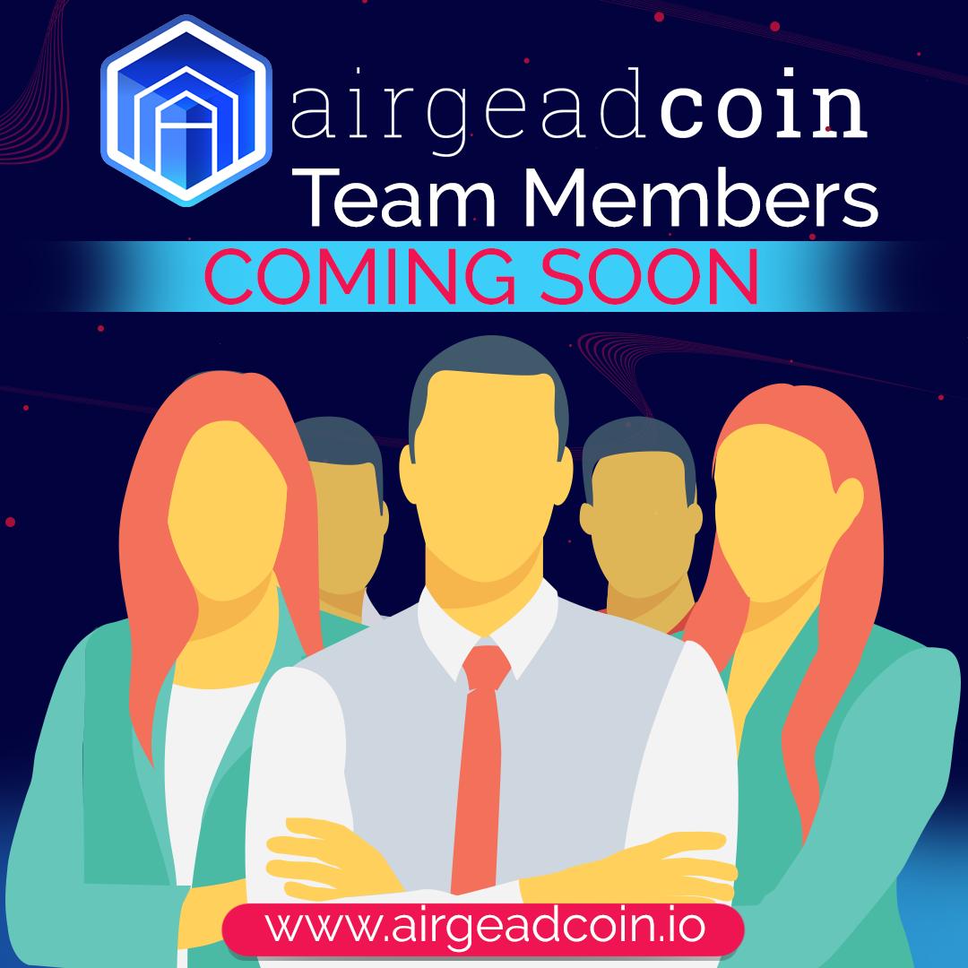 We will soon be introducing you to each of our amazing team members at Airgead Coin. 🙂

Join us on Telegram and find out how to participate: t.me/Airgeadcoin_Of…

#team #blockchain #tba #crypto #preciousmetals #backed #tokenoffering #airdrop #gold #silver