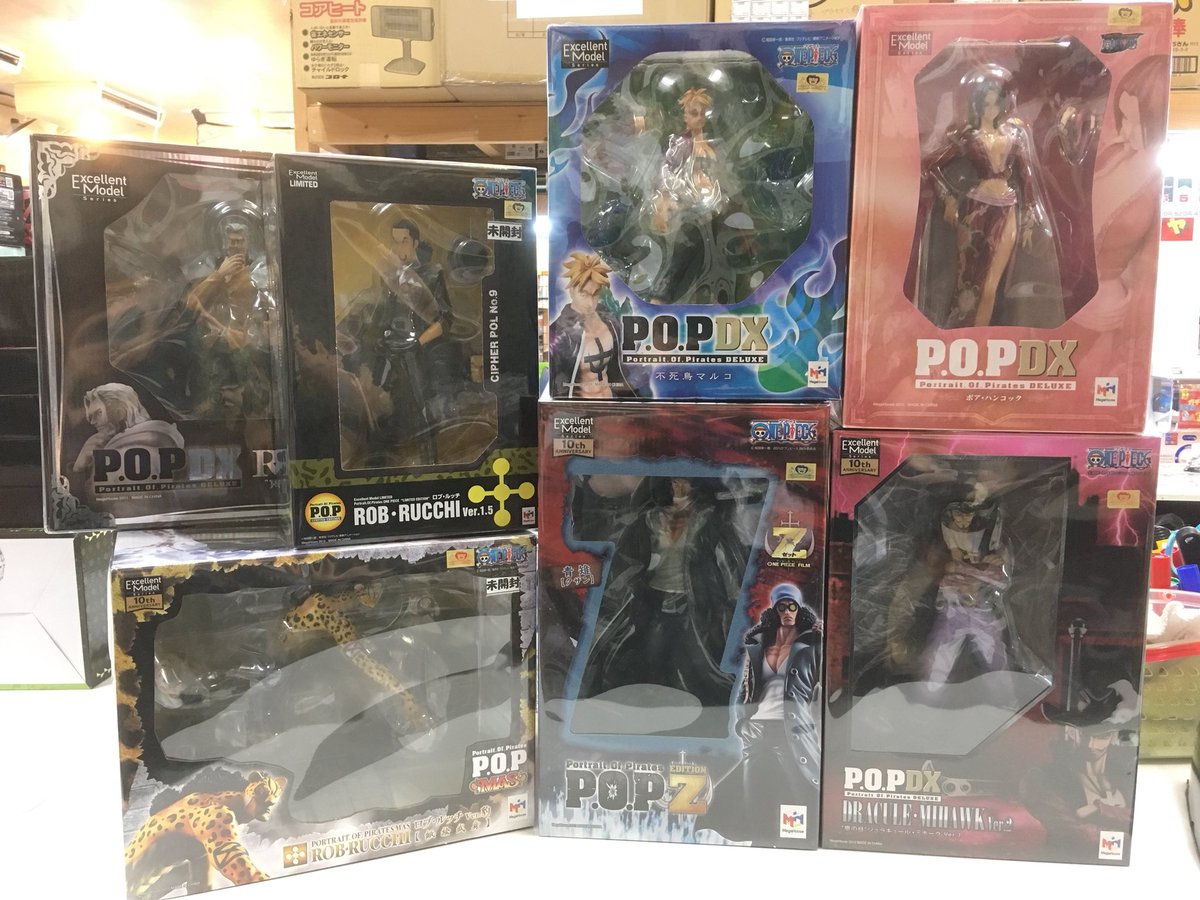 zest_totsuka's tweet photo. 【新着！買取情報!!】
#ワンピース #POPDX
“鷹の目”ジュラキュール・ミホーク Ver.2
“冥王”シルバーズ・レイリー
不死鳥マルコ

ロブ・ルッチ Ver.1.5、Ver.豹
青雉 クザン
などお買取いたしました～!
 #フィギュアを売るなら #ゼスト横浜戸塚店まで！
＃買取　＃横浜　＃戸塚　＃フィギュア https://t.co/NSTxyzqNef