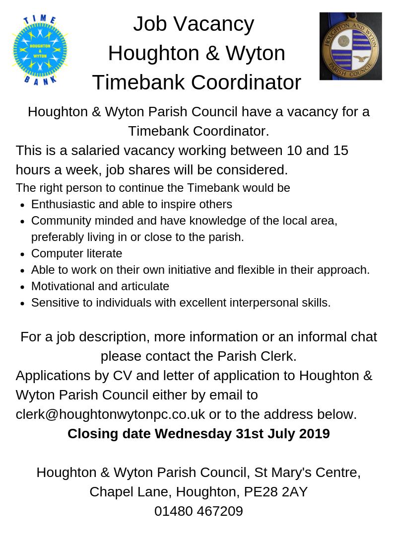 HoughtonTb's tweet photo. @HoughtonTb are looking for a new Timebank coordinator. This successful timebank has 180 members and has had over 2,000 hours of exchanges, if you are interested in finding out more, please contact us. https://t.co/MBIVobOvL8