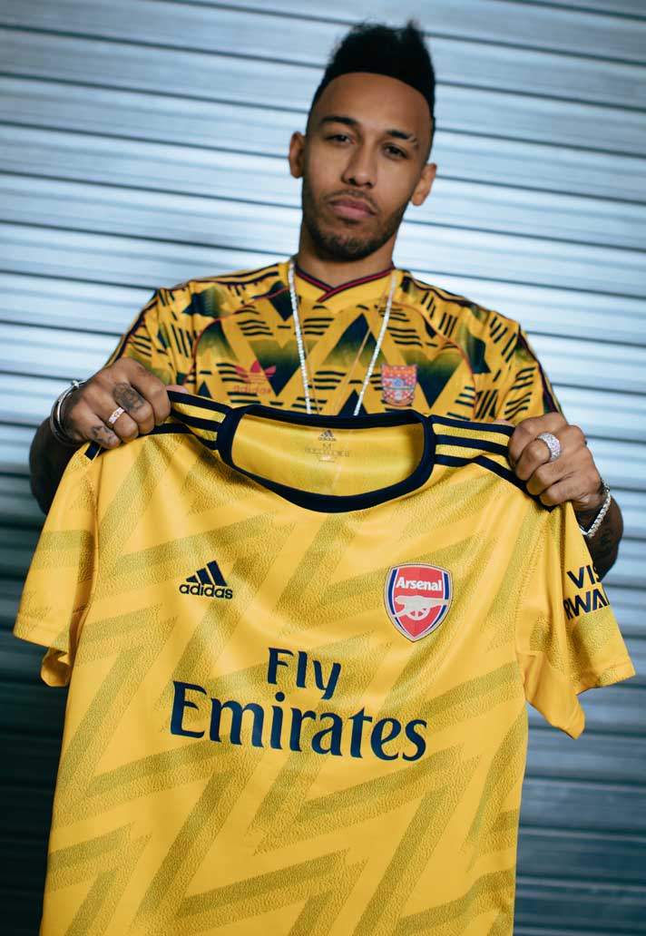 arsenal yellow kit 90s