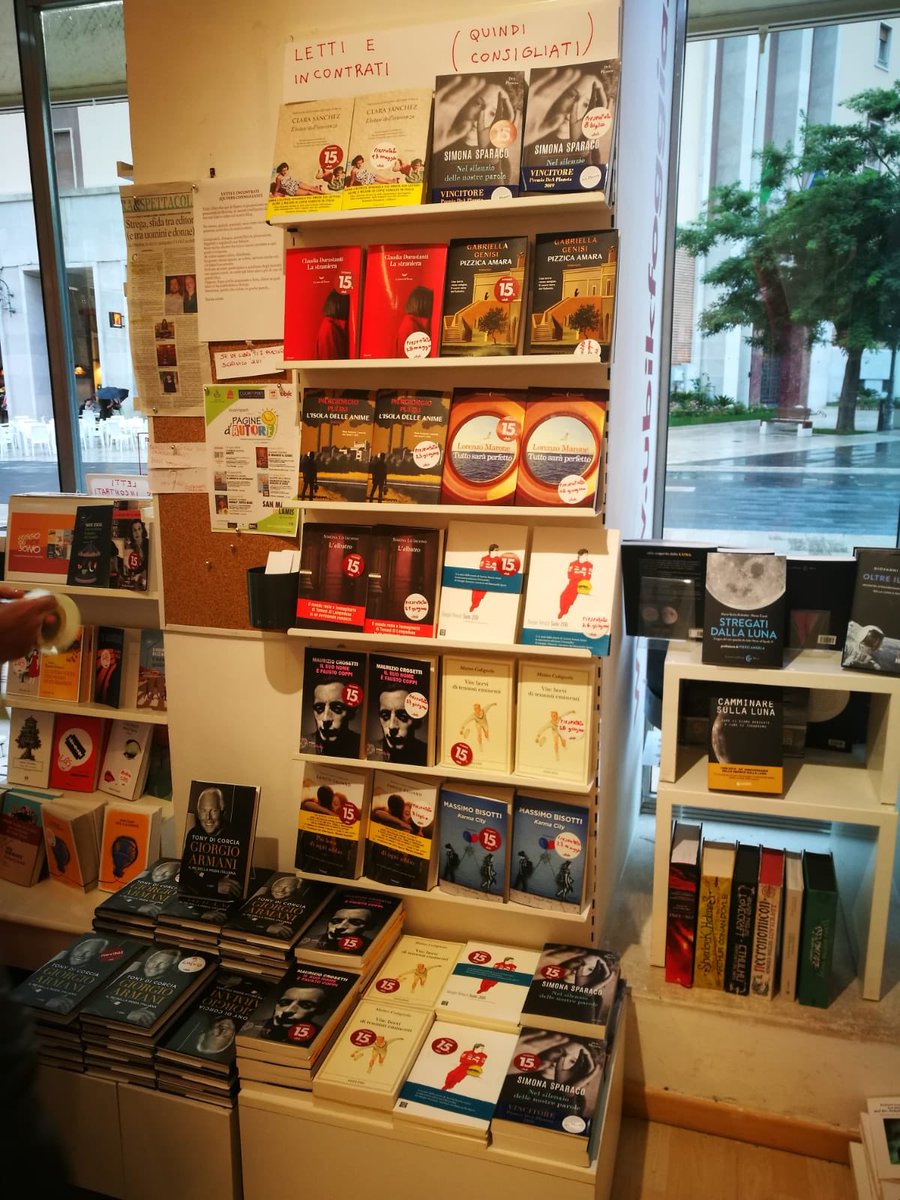 ubikfoggia's tweet photo. Gli #autori passano, e poi tornano. I #libri restano, in promozione. Dodici proposte per l’#estate #ubikfoggialive
#Sánchez #Sparaco @CDurastanti @gabriellagenisi @Pulixi82 @LorenzoMarone #LoIacono @GiorgioTerruzzi @m_crosetti #Codignola @enricogaliano @MassimoBisotti https://t.co/8E5SxVxpxR