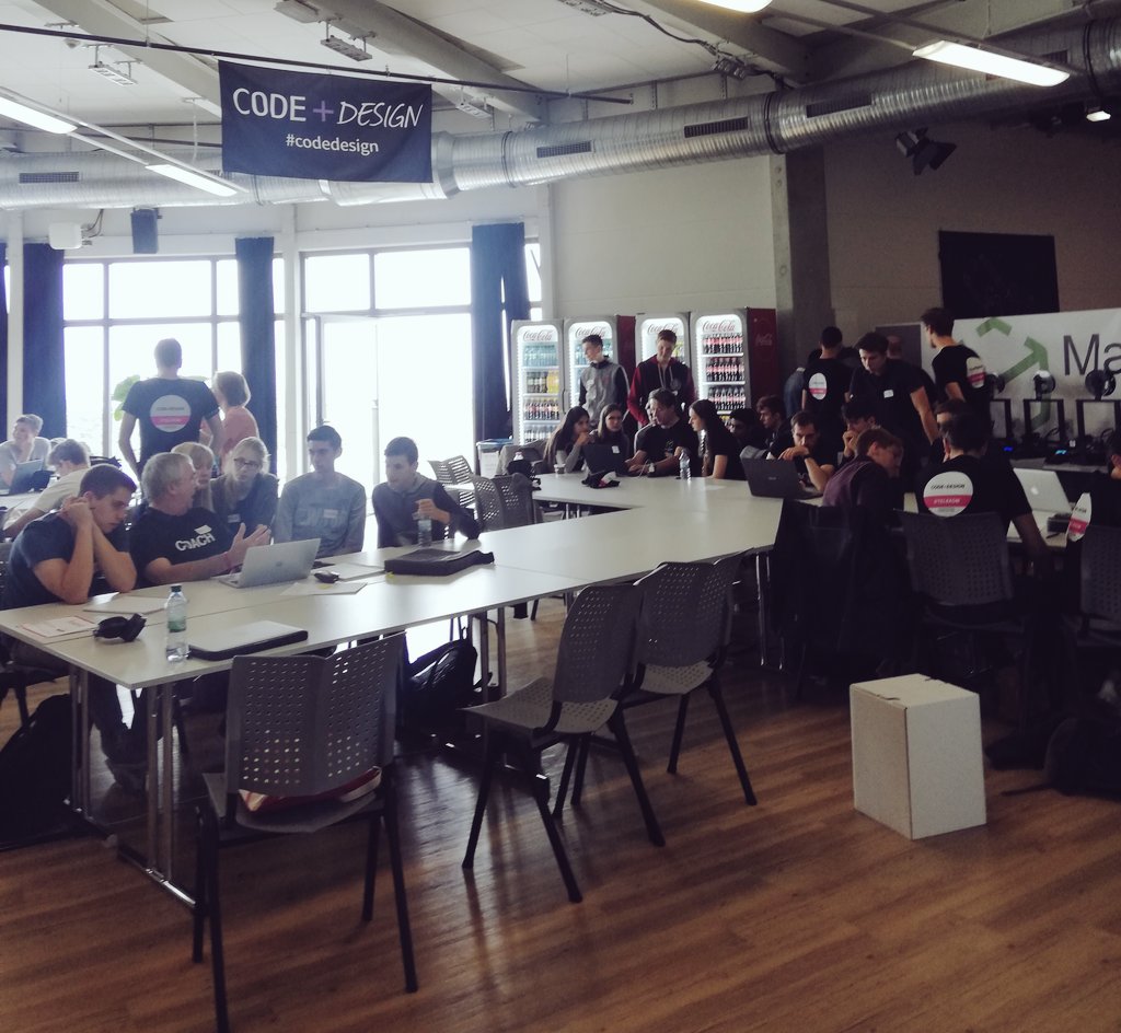 telekomOS's tweet image. #codeanddesign - here we go. @telekomOS is happy to be part of to the this years' Code and Design Camp. Looking forward to three days full of generating innovative ideas💡, learning
👩🎓 and broadening our horizon 🤖 #Telekom #Telekomwall #cdcamp #bonn #learning #dabei #mangenta
