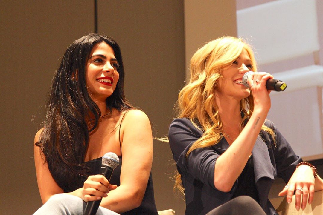 kmcnxmara's tweet image. Parabatai duo 💗💗 @EmeraudeToubia @Kat_McNamara #THOS3 #ITAInstituteCon3