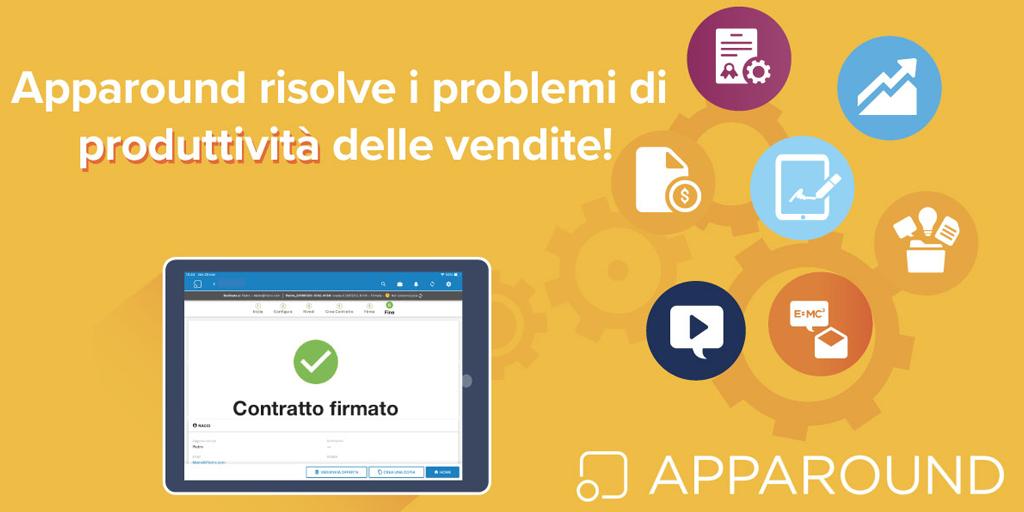 Chiudere la trattativa con il cliente già al primo incontro è sempre  stato difficile?  Ora non più!! Fai firmare il contratto al momento  della trattativa con la firma elettronica e l'affare è fatto 🤝  
Come?   
➡ Visita: apparound.com/it    
#Apparound #WeDigitiseSales