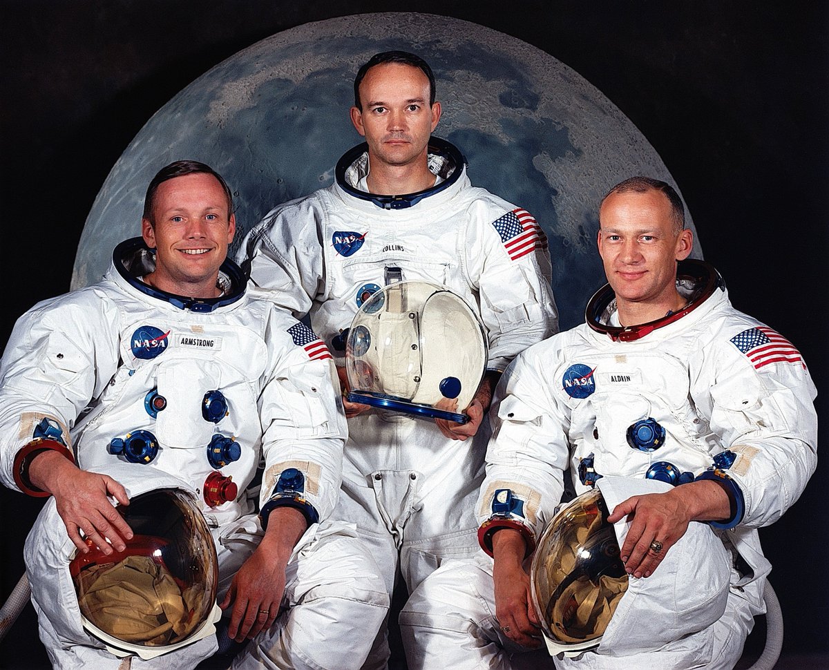 Good morning! On this day 50 years ago, the three Apollo 11 astronauts were waking up and beginning to prepare for their journey to the moon. We will be tweeting updates as they happened on day one of that mission. #MoonLanding50 #Apollo50th