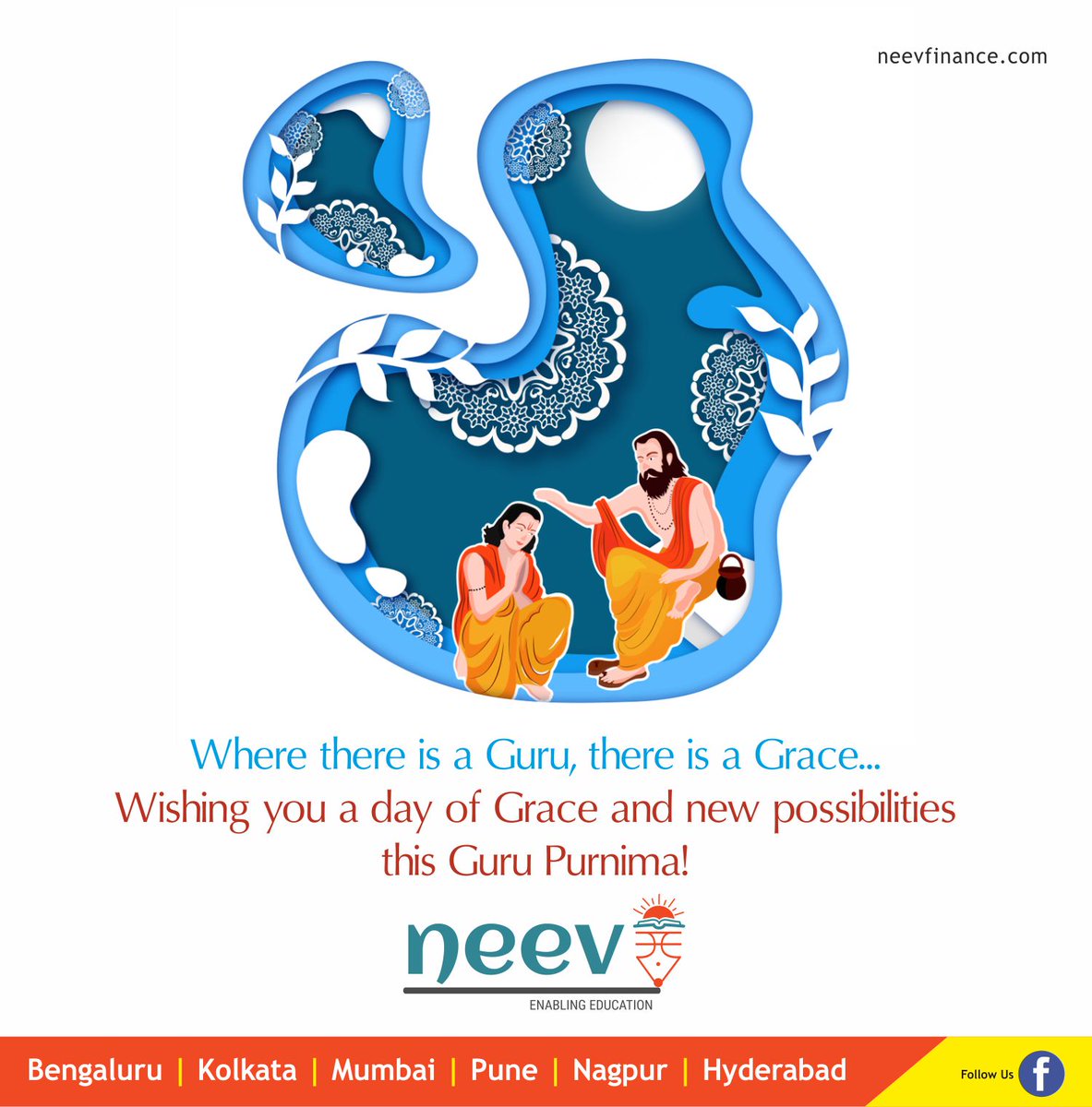 NeevFinance's tweet photo. Happy Guru Purnima!

#guru #education #finance #vocationaltraining https://t.co/AGr8aze0Kb