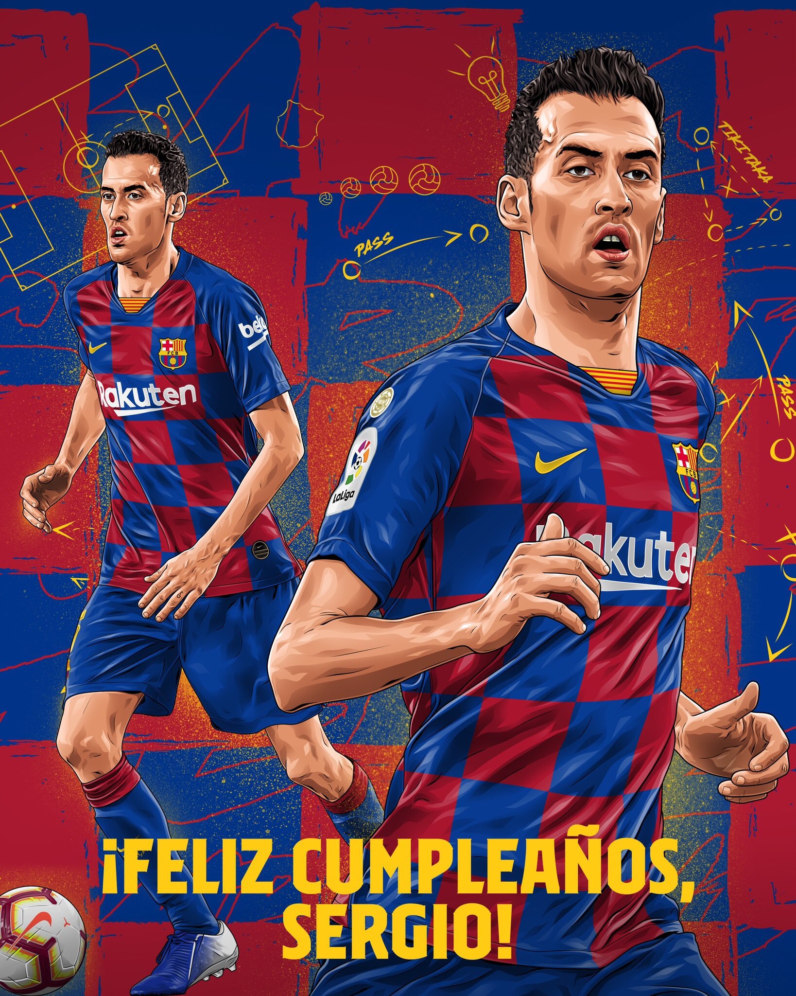 Happy Birthday Sergio Busquets     