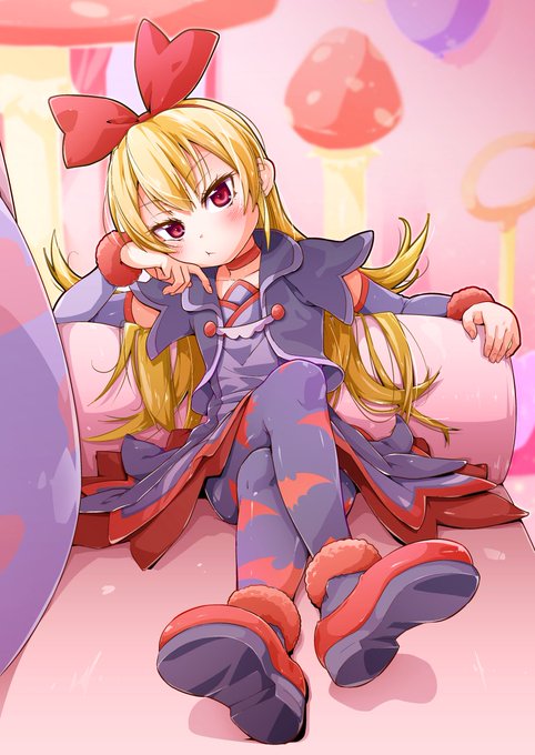 しょーもない描き忘れだけども遊び髪?は欲しいよね('・д・`)そもそも髪は欲しいよね 