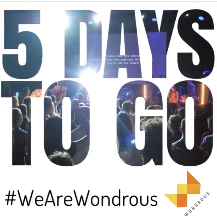5  D A Y S  T O  G O

Join us in praying today for those who lead, speak, lead praise and take part in our venues including speakers Edwin Michael, Rob Parsons, Katharine Hill and Reggie McNeal... 
For more info visit elimchurchireland.com/Wondrous

#WondrousEbwi #WeAreWondrous #SoWillI